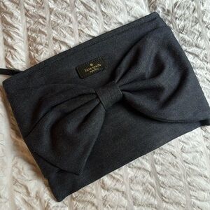 Kate Spade Denim Bow Envelope Clutch